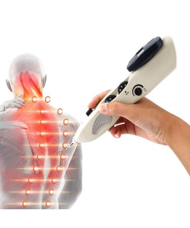 Acupuncture Pen for Pain Relief Electronic Acupuncture Pen Pain Relief Therapy USB Rechargeable Meridian Energy Pulse Laser Acupuncture Pen