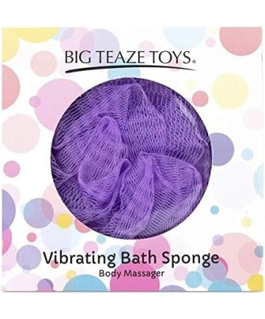 Big Teaze Toys Yellow Vibrating Bath Sponge - Fun & Unique Bath Time Experience | Shop Now! - Buy Online on SooperMarket.com