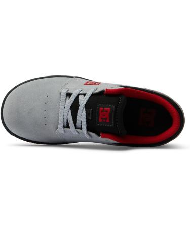 DC Shoes Boys Crisis 2 Sneaker - Grey Red | Size 39 EU | Stylish & Durable International Shipping - Buy Online on SooperMarket.com