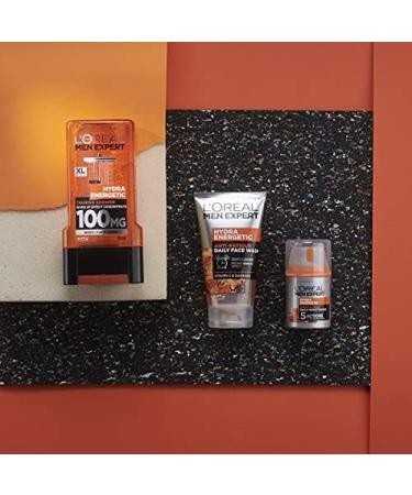 L'Oreal Men Expert Hydra Energetic Gift Set: Shower Gel, Moisturizer, Face Wash - Buy Online on SooperMarket.com