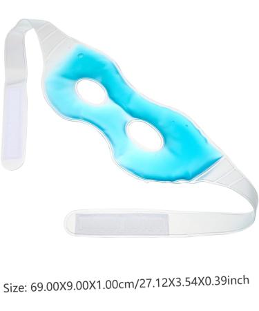 Lurrose Hot and Cold Eye Mask - Disposable Cooling Patches for Sleeping, Portable Ice Pack for Eyes - PVC Eye Cover for Relaxation - Buy Online on SooperMarket.com