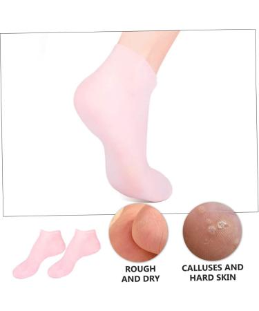 Amosfun 2 Sets Hydrating Sock Gloves Gel Spa Gloves Gel Boat Socks Heel Socks Protector Cotton Gloves for Dry Hands Cracked Foot Socks Whitening Exfoliating Gloves Remover Soft Boots Sebs - Buy Online on SooperMarket.com