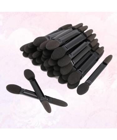 KALLORY Set De Maquillaje Women Makeup Set 50pcs Brush Sponge Double- Headed Practical Lightweight Eyeshadow Brush Eyeshadow Makeup Brush for Travel Black Black Eyeshadow Sponge Applicator 100pcs Black - Buy Online on SooperMarket.com