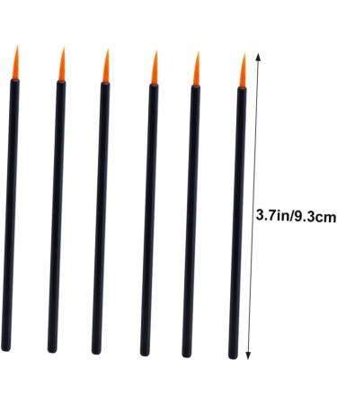 Healeved 100pcs Makeup Brush Eyeliner Tool Lip Applicator Disposable Fine Cosmetic Wands Point Gloss - Buy Online on SooperMarket.com