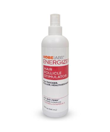 Hobe Labs Energizer Hair Follicle Stimulator with Jojoba and Vitamin B-5 for Thicker  Fuller Hair  12 oz 12 Fl Oz (Pack of 1)