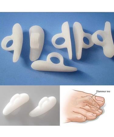 Beavorty Toe Separator 4 Pairs - Hammer Toe Straightener & Crests Splints for Foot Pain Relief | Toe Spacers for Overlapping Toes, Bunions | Footcare Solution - Buy Online on SooperMarket.com