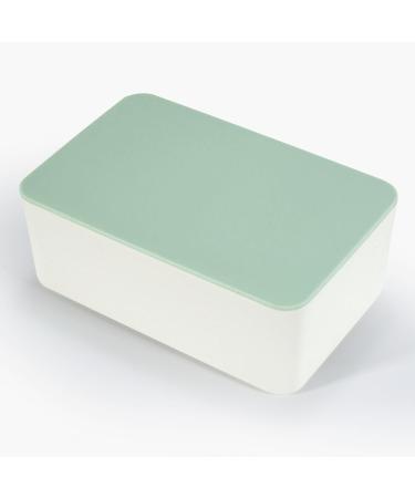 Cheerhom Baby Wet Wipes Box - Green Storage Box for Damp Toilet Paper & Cloths | 18 x 12.2 x 7cm | Ideal for Home Office & Outdoor Use - Buy Online on SooperMarket.com