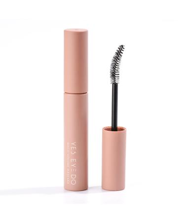 YES.EYE DO Waterproof Mascara Black Tubing Mascara for Lash Volumizing Lengthening and Curling Eyelash Mascara with Curved Brush Smudgeproof Clump-free Long-lasting Black