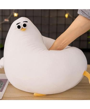 OUKEYI Funny Plush Seagull Chicken Pillow - Soft Stuffed Cushion Toy for Kawaii Festival Gifts (40cm) - Buy Online on SooperMarket.com