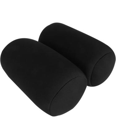 IMIKEYA 2pcs Foam Toy Gasket Stuffed Support Black Pillow Pillows Bolster Cylinder Comfortable - Buy Online on SooperMarket.com