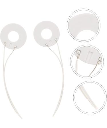 PLAFOPE 2pcs Hairdressing Ceramic Coil Heated Curlers Replacement Hot Ring Coils Heating Coil White Ceramics - Buy Online on SooperMarket.com