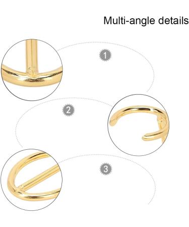 ZBJBinCH Shaving Brush Holder Deluxe Shaving Stand Shaving Razor and Brush Stand for Safety Razor Stand Place manual shaving foam brush Stainless Steel (Golden Without Brush) - Buy Online on SooperMarket.com