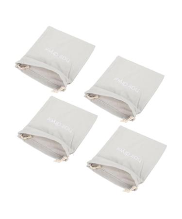 Baluue 16 Pcs Hair Dryer Storage Bag Hair Dryer Receive Bag Hairdryer Bags Storage Bags Fabric Light Grey