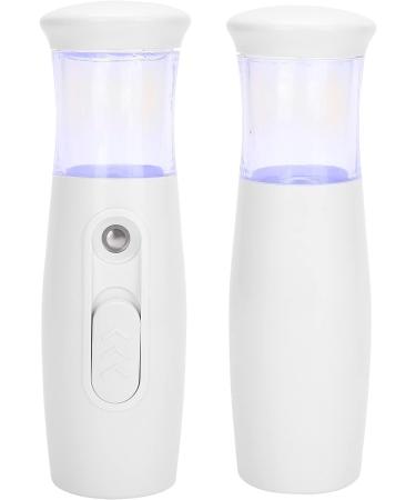 Nano Mist Sprayer White 30ml/10Z Mini Nano Mister for Travel Outdoor Face Cool Mist Steamer for Eyelash Extensions Skin Care Make Up Facial Mister for Normal Oily Dry Mixed Sensitive Skin - Buy Online on SooperMarket.com