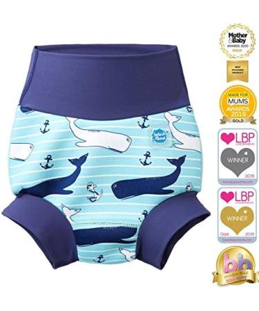 Splash About Happy Nappy Vintage Moby | Reusable Swim Nappy 0-3 Months - Buy Online on SooperMarket.com