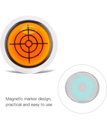 Golf Hat Clip with Detachable Magnetic Ball Marker - Orange | 5 Color Options | Golf Accessory - Buy Online on SooperMarket.com