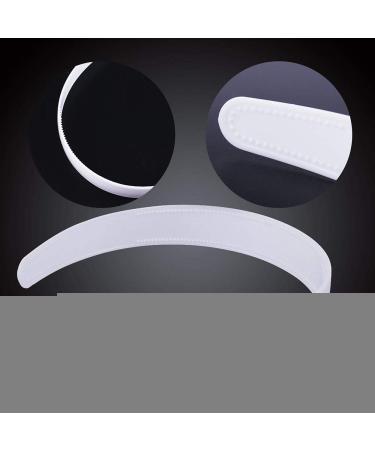 20pcs Ivory & White Plastic Headbands - Plain Hairbands with Teeth for Comfortable Styling - Buy Online on SooperMarket.com