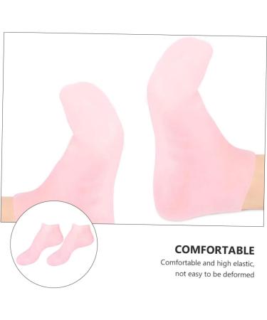 minkissy 1 Set Hydrating Sock Gloves Foot Care Socks Gloves Boat Socks Moisturizing Socks and Gloves Silicone Heel Cover Remover Socks Cuticles Socks Gloves Beauty Hand Sebs Spa Soft - Buy Online on SooperMarket.com