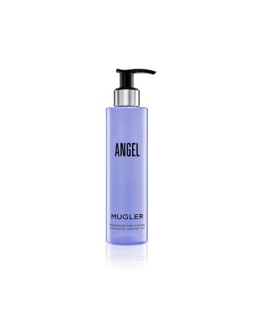 Mugler Angel - Shower Gel - Floral & Woody Womens Scented Body Wash - With Peony Praline and Wood Accord- 6.7 Fl Oz
