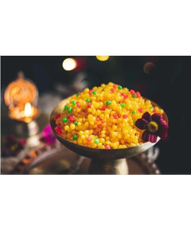 Rakhi Diwali Special (Sweet Boondi 400g) Gift Hamper for Brother Sister Delicious Indian Traditional Sweets Best Gift For All Occasions Tasty Treat For Family & Friends Sold By Kidzbuzz