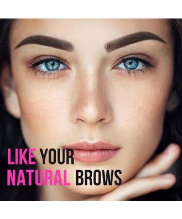 iMethod Eyebrow Stamp & Stencil Kit - Long-lasting Brown Eyebrow Shaping Tool - Buy Online on SooperMarket.com