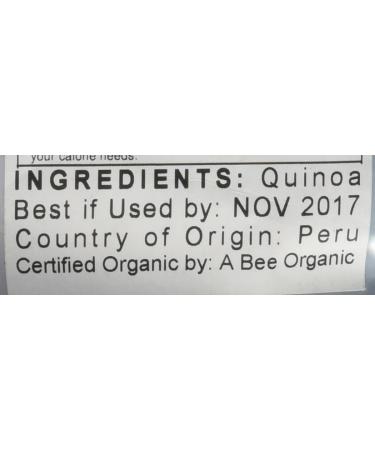 Organic Red Quinoa 5 lbs - Non-GMO, Whole Grain, Sproutable, Kosher, Vegan - Rich in Protein & Essential Amino Acids - Quick-Cooking Sirtfood Bulk - Ideal Rice & Pasta Replacement - Buy Online on SooperMarket.com