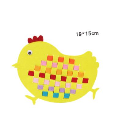 Amosfun 5pcs Chicken Shaped Tobots Toys for Easter Party - Educational Baby Toy Gift - Buy Online on SooperMarket.com