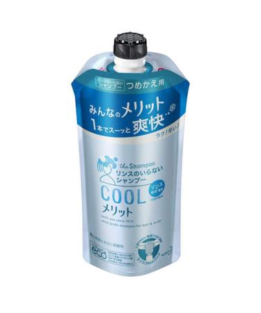 Merit Kao Hair Rinse - 340ml - Refill (Green tea Set)