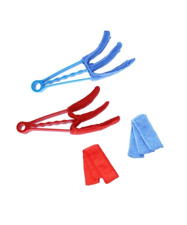 Beavorty 4 Pcs Washable Window Cleaner Air Conditioner Window Blind Cleaner Window Brush Shutter Cleaner Brush Cleaner Blinds Cleaner Cleaning Brush Window Duster Cleaning Ball Air Outlet