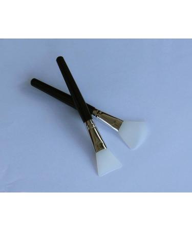 LORMAY 2pc Premium Silicone Face Mask Brush Set for Mud, Clay, DIY & Modeling Masks - Ideal for Body Lotion, BB & CC Creams - Buy Online on SooperMarket.com