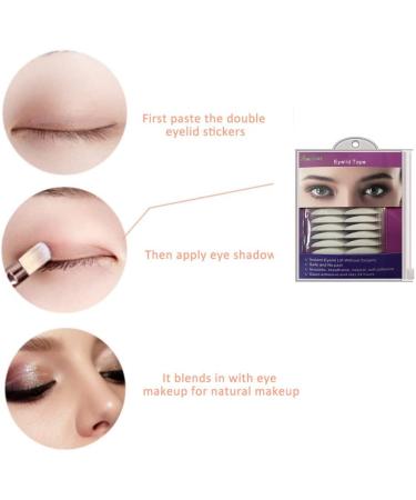 288pcs 5mm Invisible Eyelid Tapes - Self-Adhesive Lift Strips for Perfect Eyelids | 24-Hour Hold Beauty Tools - Buy Online on SooperMarket.com
