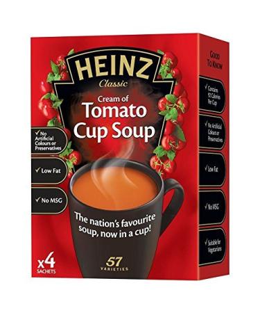 Heinz Cream of Tomato Cup Soup - 88g - Pack of 8 (88g x 8) by Heinz