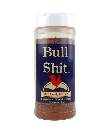 Bull Shit Steak Seasoning, Net Wt 12oz