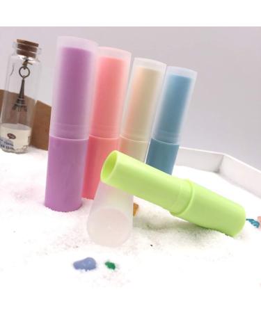 Haifly 20pcs Empty Lip Balm Tubes - Refillable Lipstick Containers for Lip Care - Beige Lip Care Cases - Buy Online on SooperMarket.com