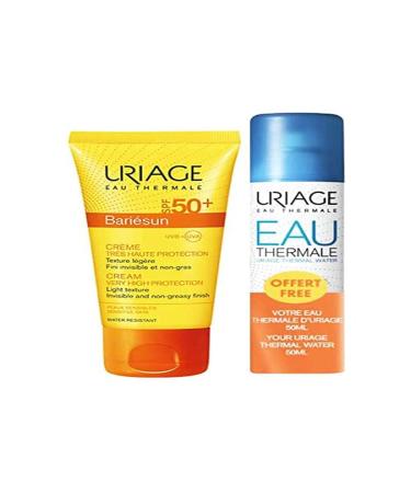 Uriage Bari sun SPF50+ Cream 50ml + Free Thermal Water 50ml