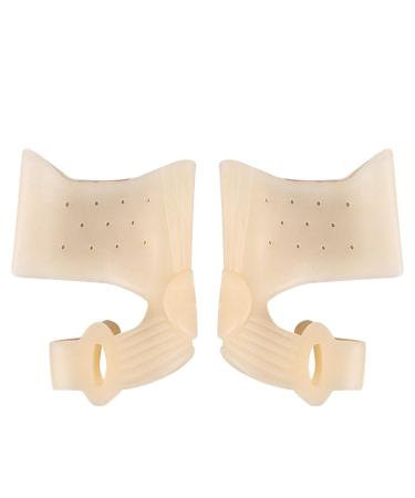 Corrector Feet Bone Adjuster Bone Protector Sleeves Silicone Bunion Support Silicone Bunion Adjuster For Bunion Splints With Brace Hallux Valgus Splint Footsie Bath Pedicure Spa (A One Size) One Size A