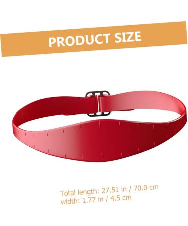 PLAFOPE Haircut Shaving Template Hair Fade Guide Adjustable Hair Trimming Guide Hair Cutting Trimming Guide Haircut Guide Headband Silicone Hair Trimming Guide Silicone Haircut Guide 70x4.5cm - Buy Online on SooperMarket.com