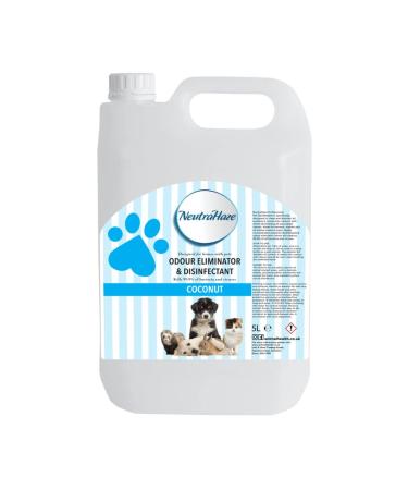 Coconut - NeutraHaze Odour Eliminator & Disinfectant - The Science Of Odour Control (5 Litre) 1.00 ml (Pack of 1)