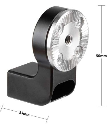 CAMVATE M6 Rosette Thread Adapter with 1/4 -20 Thread Holes - 1990 | Shop Now - Buy Online on SooperMarket.com