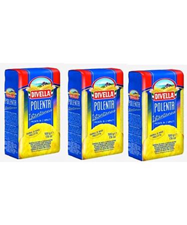Divella Instant Italian Polenta (3 x 500g)