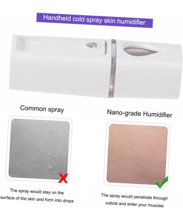 Healeved 3 Pcs Mist Sprayer Hunidifier Mini Face Humidifier Humidifiers Face Moisturizing Sprayer White - Buy Online on SooperMarket.com