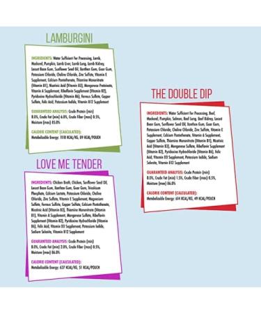 Weruva Dogs in the Kitchen Doggie Dinner Dance Variety Pack 10oz (Pack of 12) | Grain-Free Natural Canned Wet Dog Food - Buy Online on SooperMarket.com
