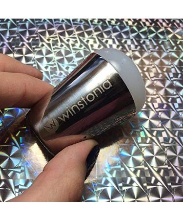 Winstonia Jumbo Nail Art Stamper with Soft Marshmallow Pad - Milky White - Buy Online on SooperMarket.com