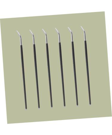 PLAFOPE 6pcs Long Handle Eyeliner Brush Liner Brush for Eyes Angled Bent Eyeliner Brush Eye Makeup Brush - Buy Online on SooperMarket.com