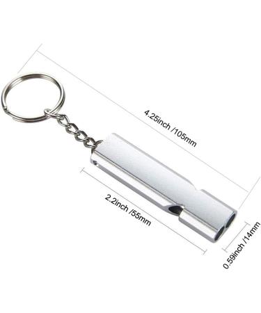 Shop GTOO TRILLER PIPE: Emergency Multi-Use Pipe with Key Rings for Sports School Camping & Hiking - Ideal for Outdoor Adventures - Buy Online on SooperMarket.com