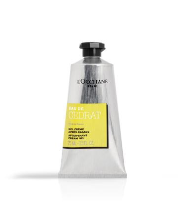 L'OCCITANE Cedrat After Shave Balm 75ml | Invigorating Zesty After Shave Balm for Men After-Shave Balm Eau De Cedrat