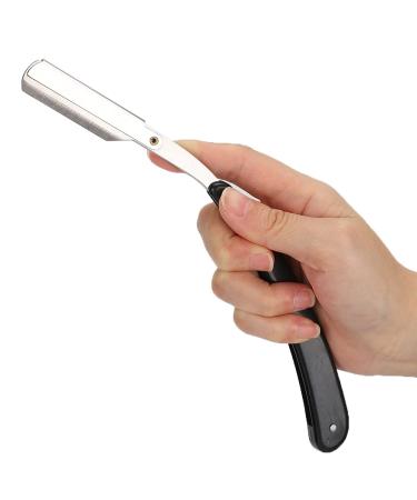 Professional Foldable Beard Razor Set - 2pcs Manual Shaving Tool for Precision Grooming - Buy Online on SooperMarket.com