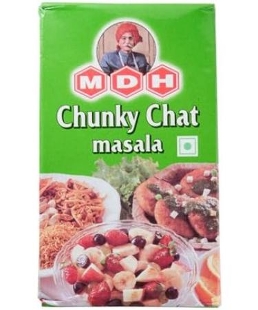MDH Chunky Chat Masala 100G - Authentic Indian Spice Blend for Savory Snacks - Buy Online on SooperMarket.com