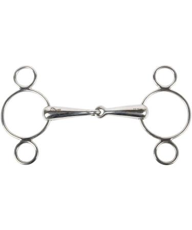 Harry's Horse quadruple ring snaffle 2 additional rings 21mm size:11.5