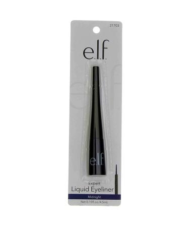 E.L.F. Expert Liquid Liner - Midnight 0.15 fl oz | Long-Lasting & Precise Eyeliner - Buy Online on SooperMarket.com